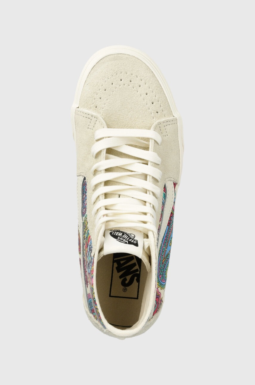 Vans Велурени кецове SK8-Hi Tapered Stackform - Pepit.bg