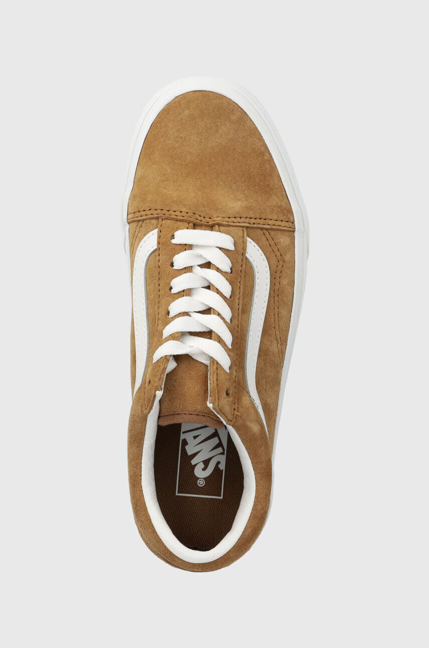 Vans Велурени кецове Old Skool в кафяво VN0A5KRSTBN1 - Pepit.bg