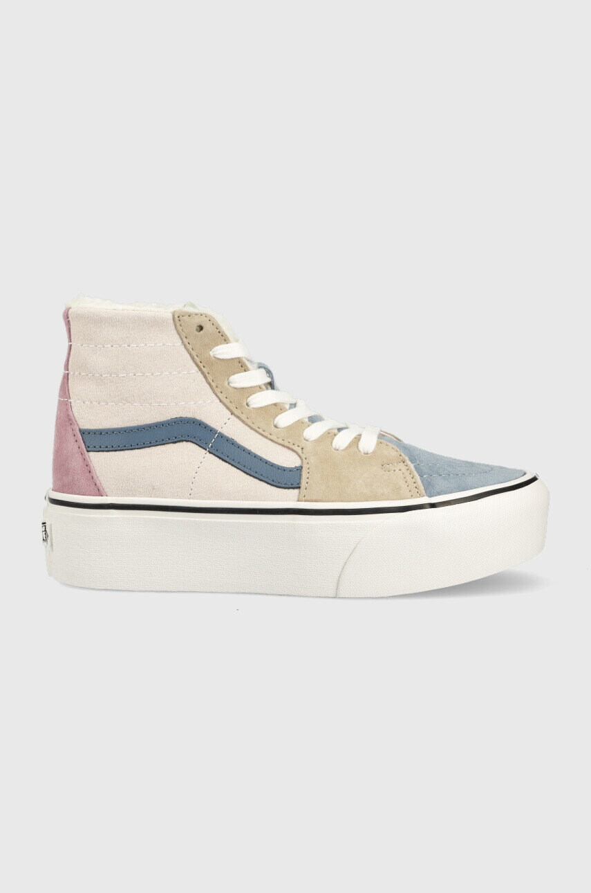 Vans Велурени маратонки SK8-Hi Tapered Stackfo VN0A7Q5PMUL1 - Pepit.bg