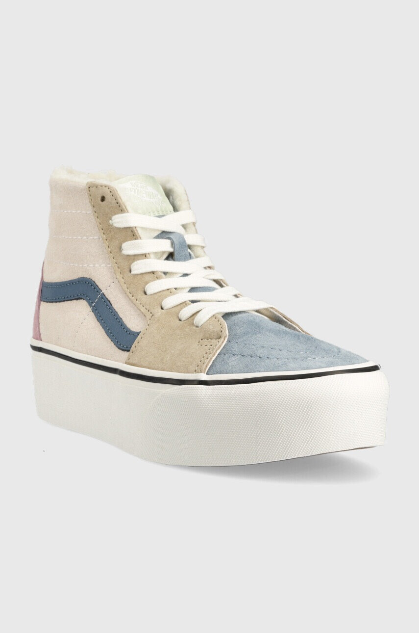 Vans Велурени маратонки SK8-Hi Tapered Stackfo VN0A7Q5PMUL1 - Pepit.bg