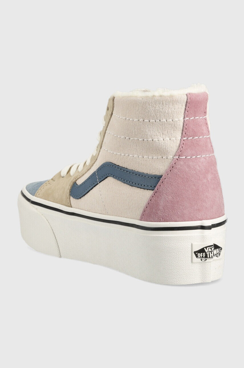 Vans Велурени маратонки SK8-Hi Tapered Stackfo VN0A7Q5PMUL1 - Pepit.bg