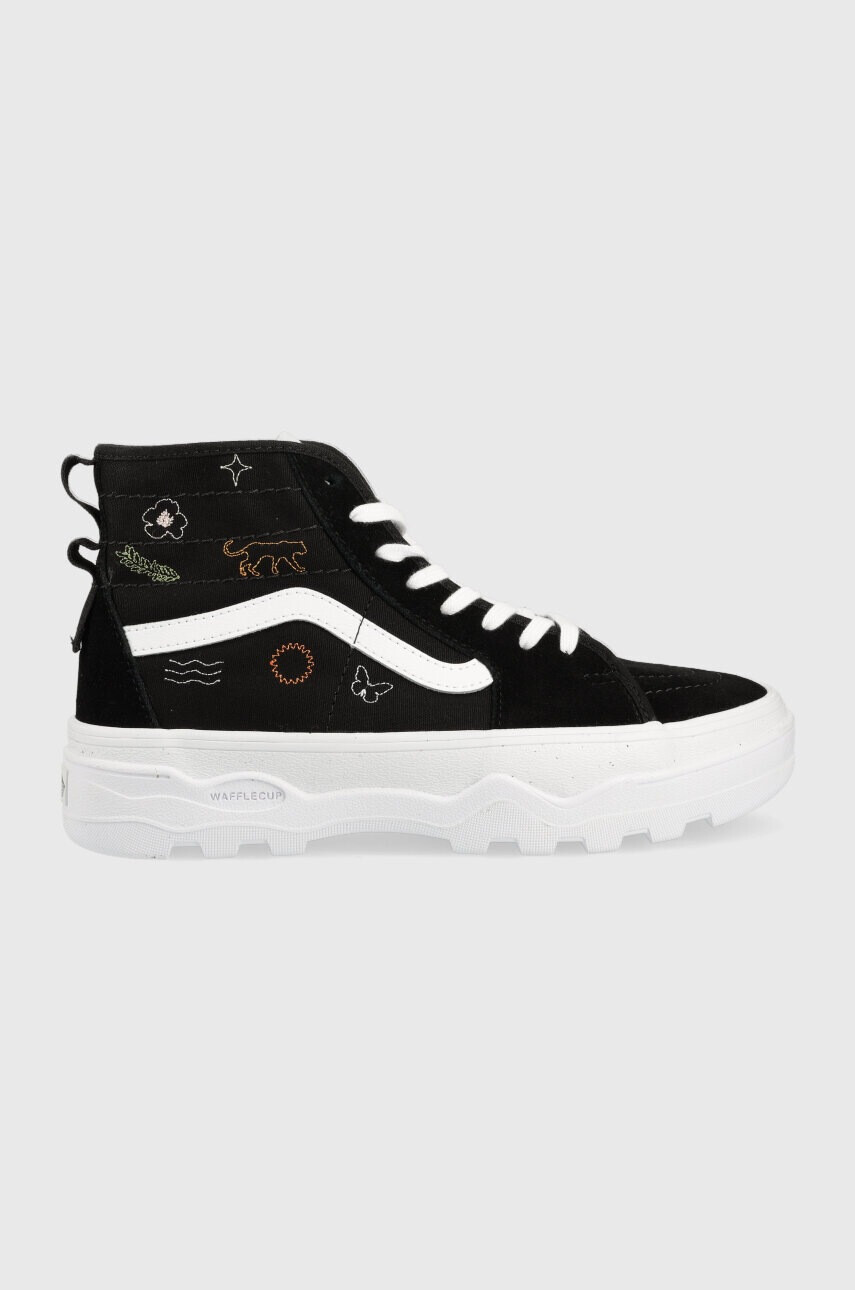 Vans Високи кецове Sentry SK8-Hi WC в черно VN0A4BVWBM81 - Pepit.bg
