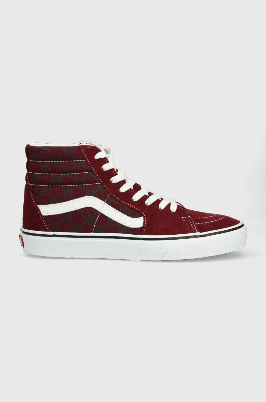 Vans Високи кецове SK8-Hi в бордо VN0005U94QU1 - Pepit.bg