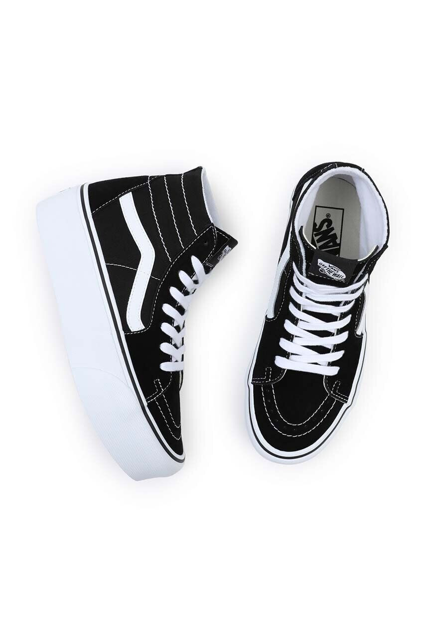 Vans Високи кецове SK8-Hi Tapered Stackform в черно VN0A5JMKBMX1 - Pepit.bg