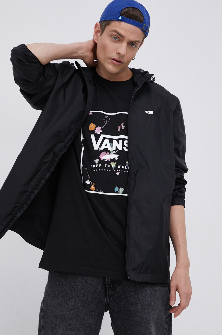 Vans Яке мъжко в черно с преходна изолация - Pepit.bg
