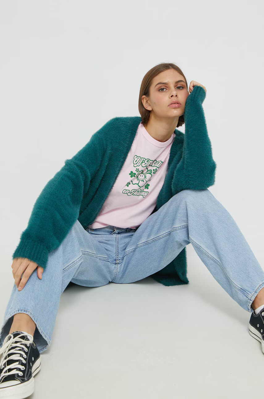 Vans Жилетка в зелено от лека материя - Pepit.bg