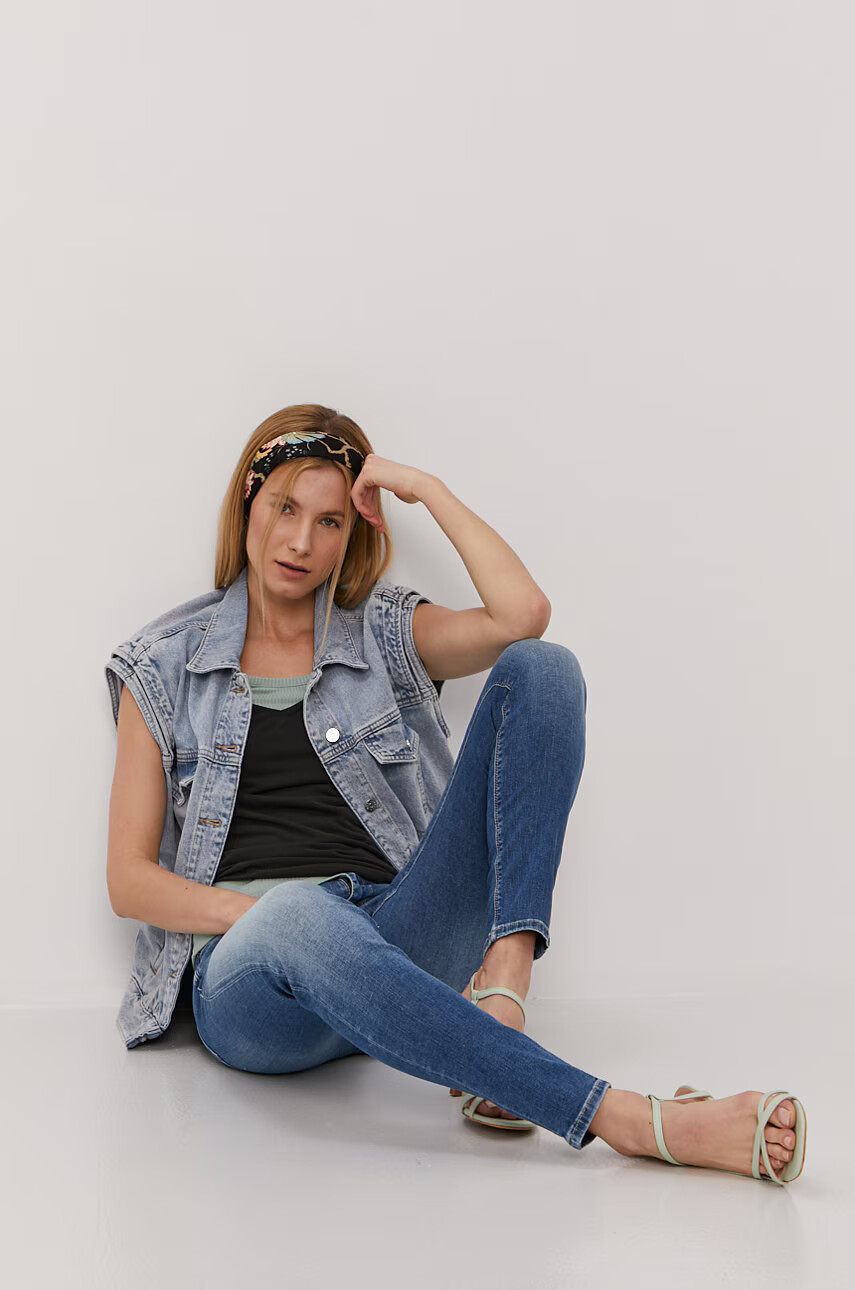 Vero Moda Дънки дамски със стандартна талия - Pepit.bg