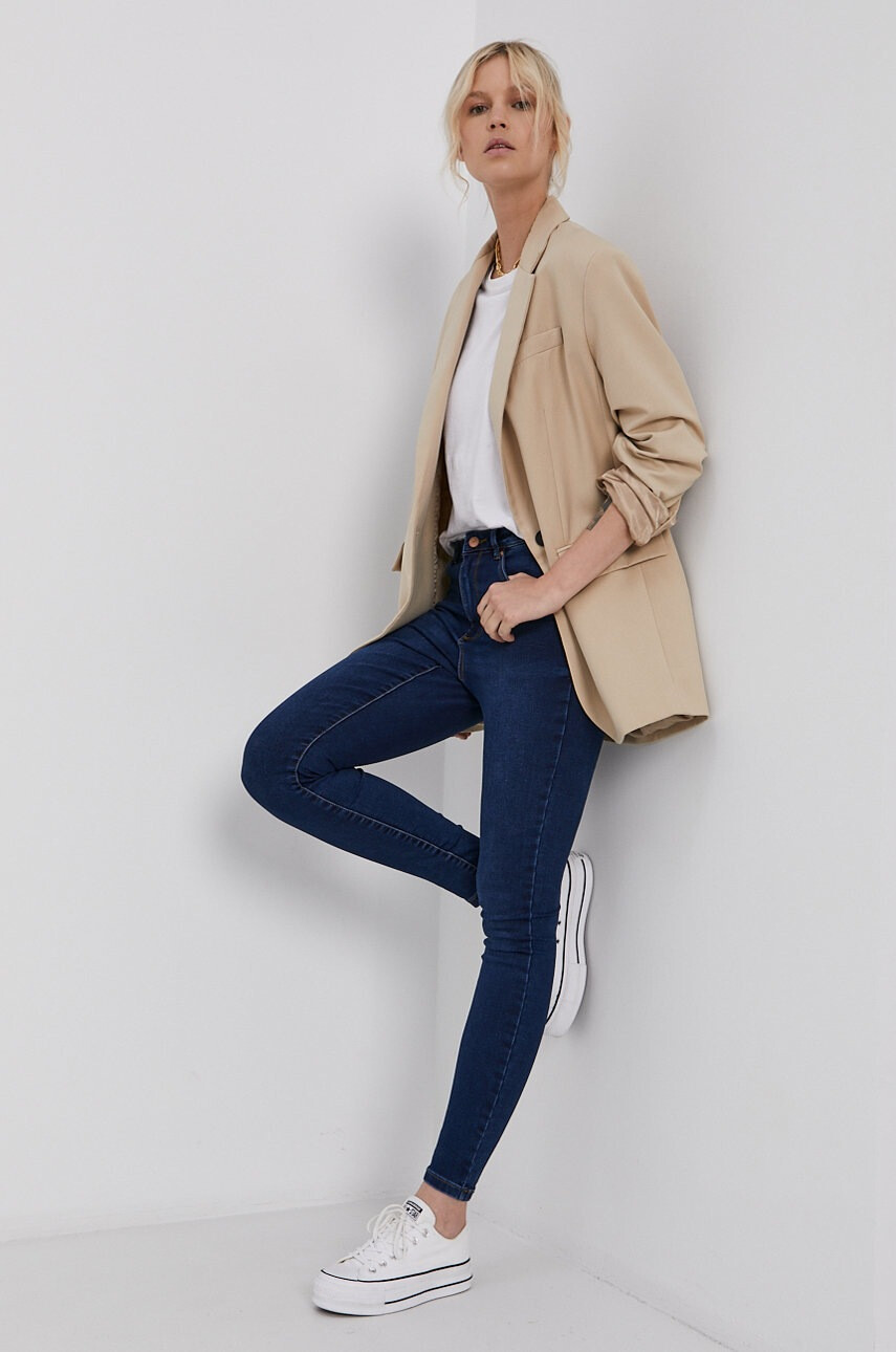 Vero Moda Дънки Sophia дамски с висока талия - Pepit.bg