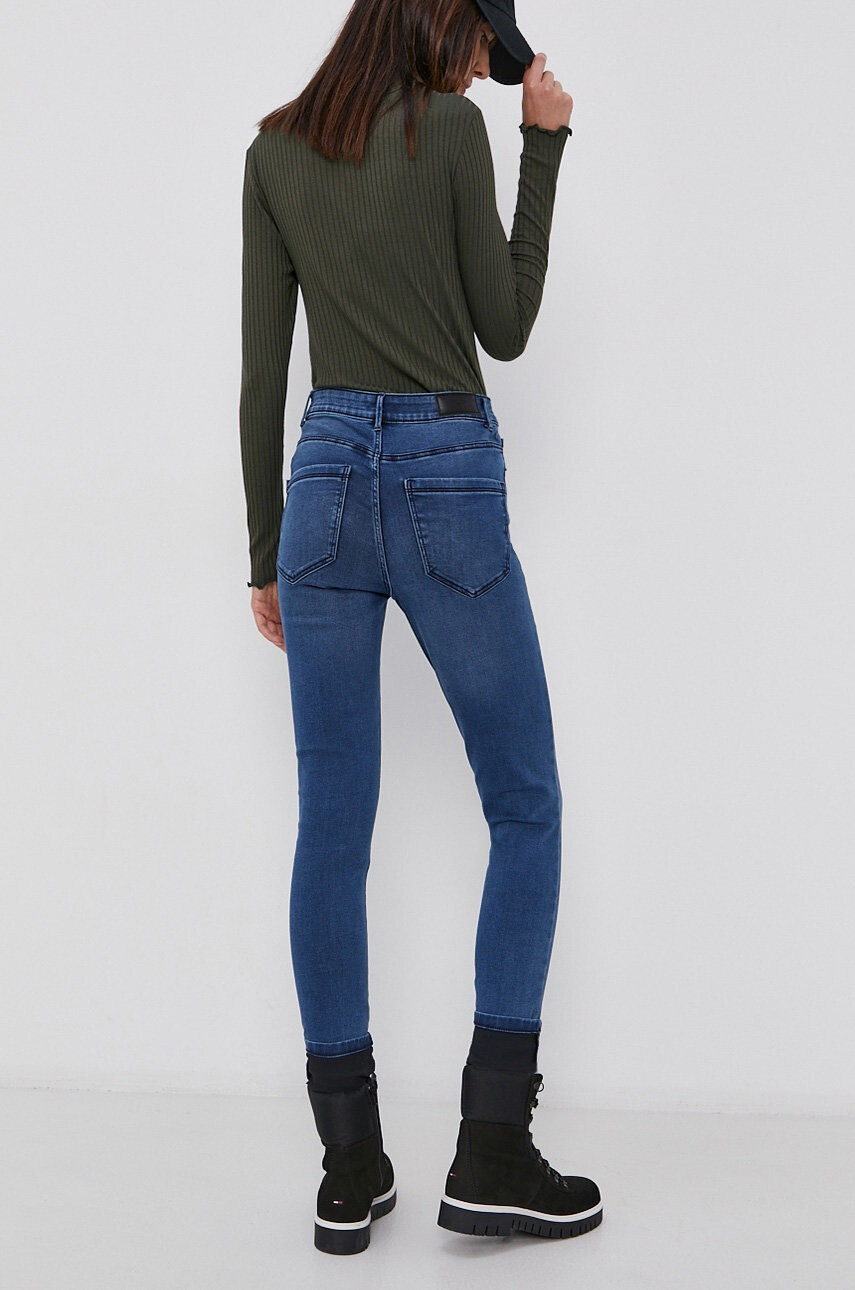 Vero Moda Дънки дамски с висока талия - Pepit.bg