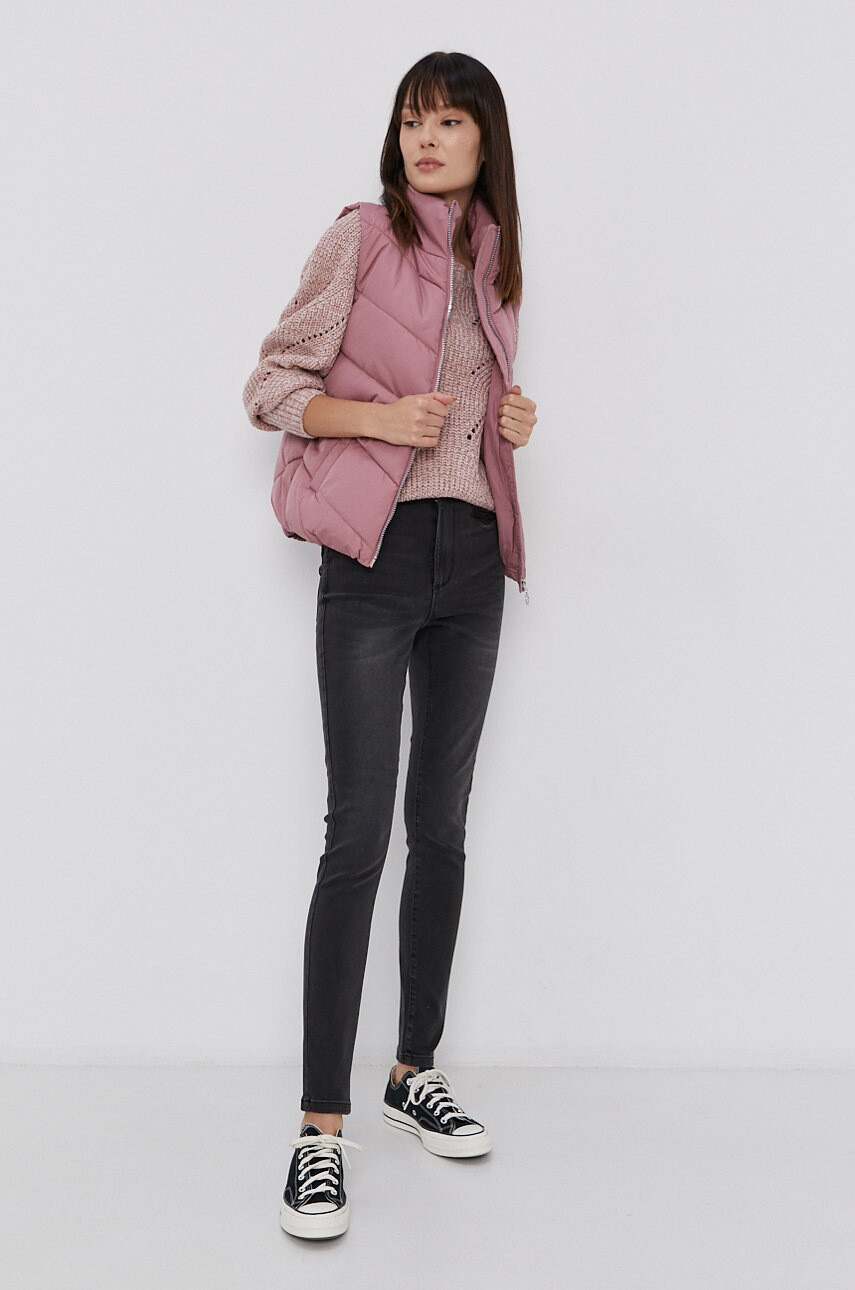 Vero Moda Дънки дамски с висока талия - Pepit.bg