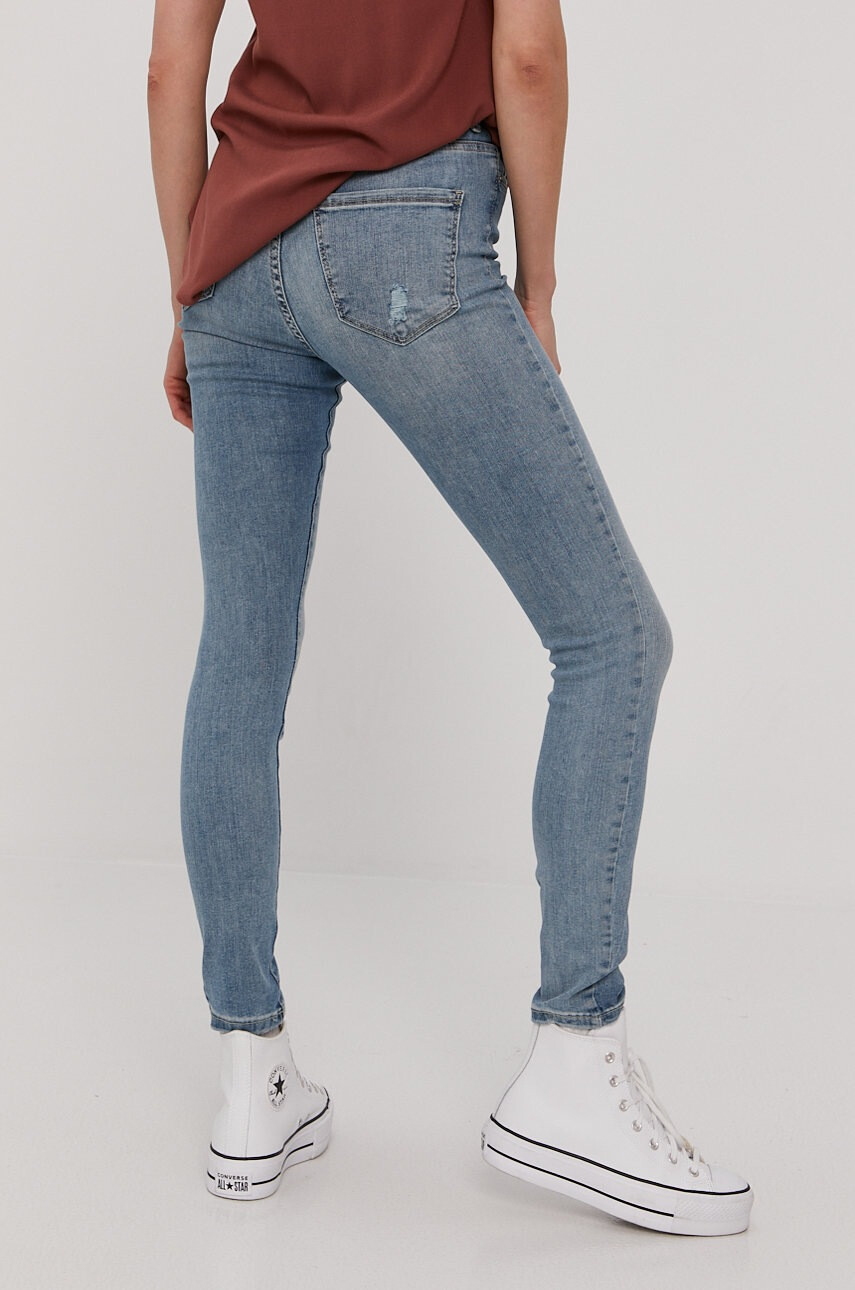 Vero Moda Дънки дамски с висока талия - Pepit.bg
