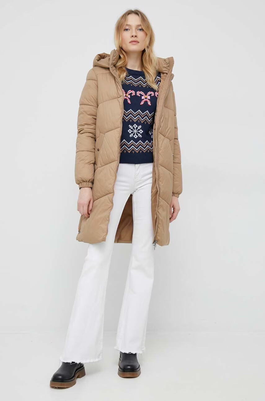 Vero Moda Яке в бежово с преходна изолация - Pepit.bg