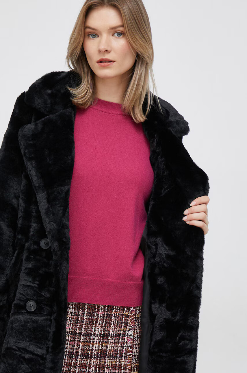 Vero Moda Палто в черно с преходна изолация - Pepit.bg