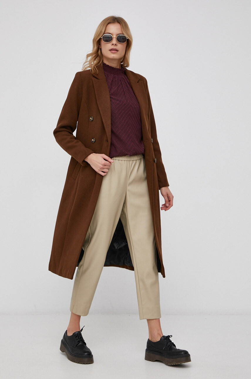 Vero Moda Палто с вълна - Pepit.bg