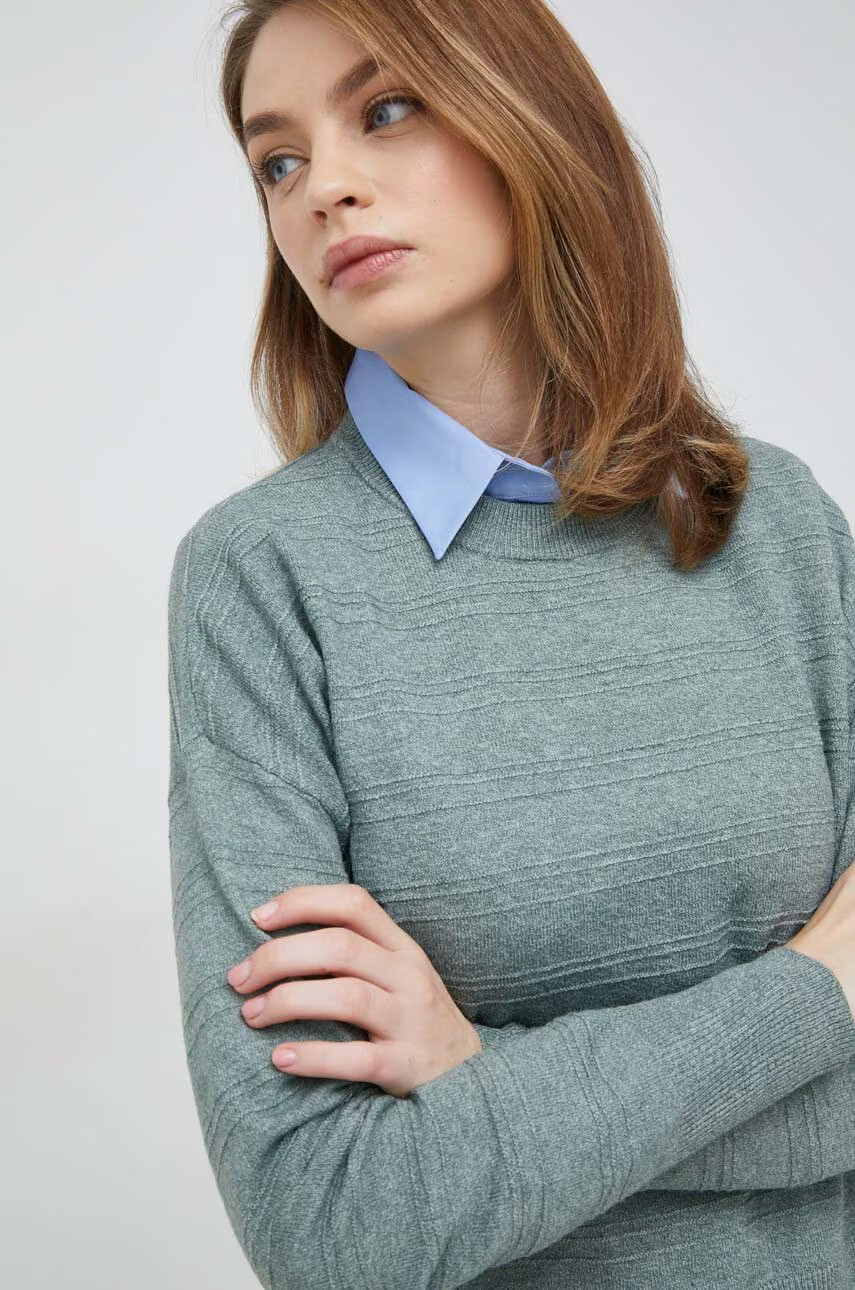 Vero Moda Пуловер дамски в зелено от лека материя - Pepit.bg