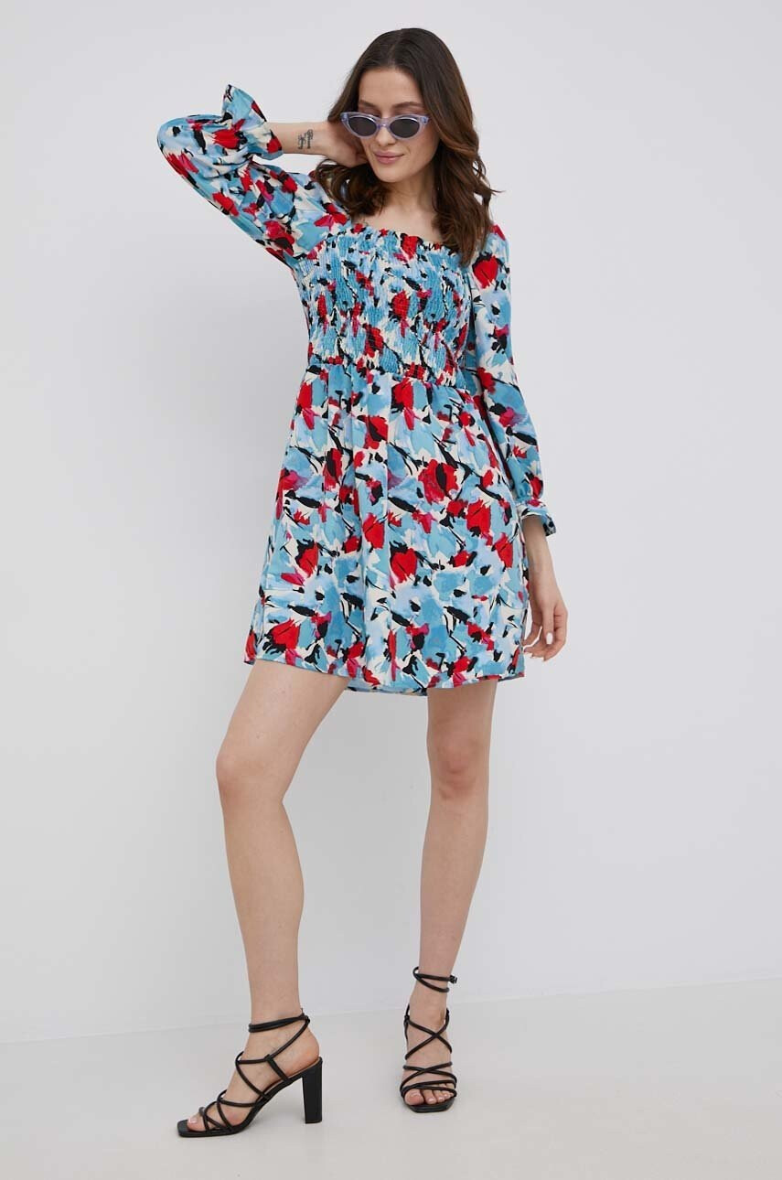 Vero Moda Рокля къс модел разкроен модел - Pepit.bg