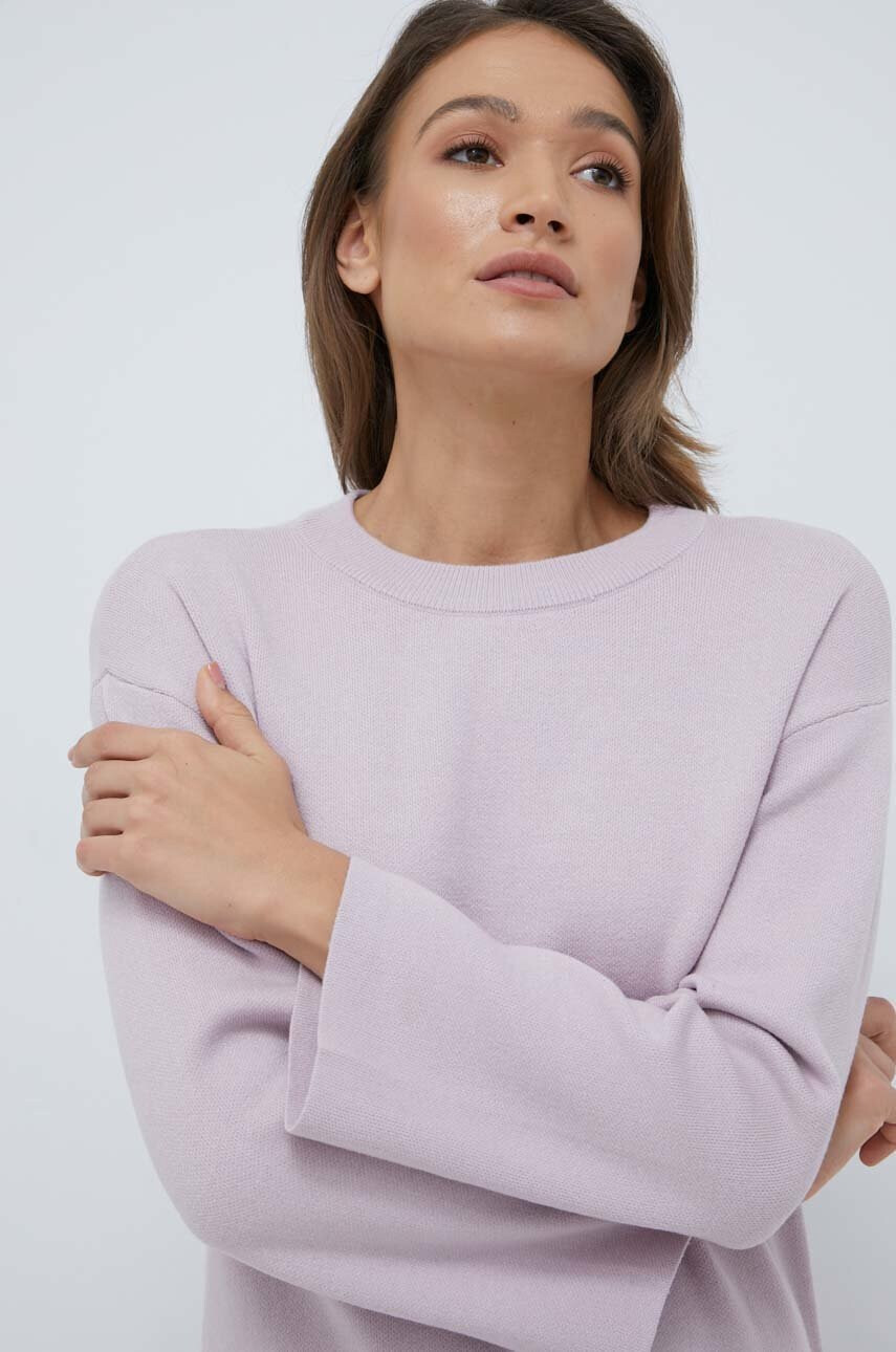 Vero Moda Рокля в лилаво къс модел със стандартна кройка - Pepit.bg