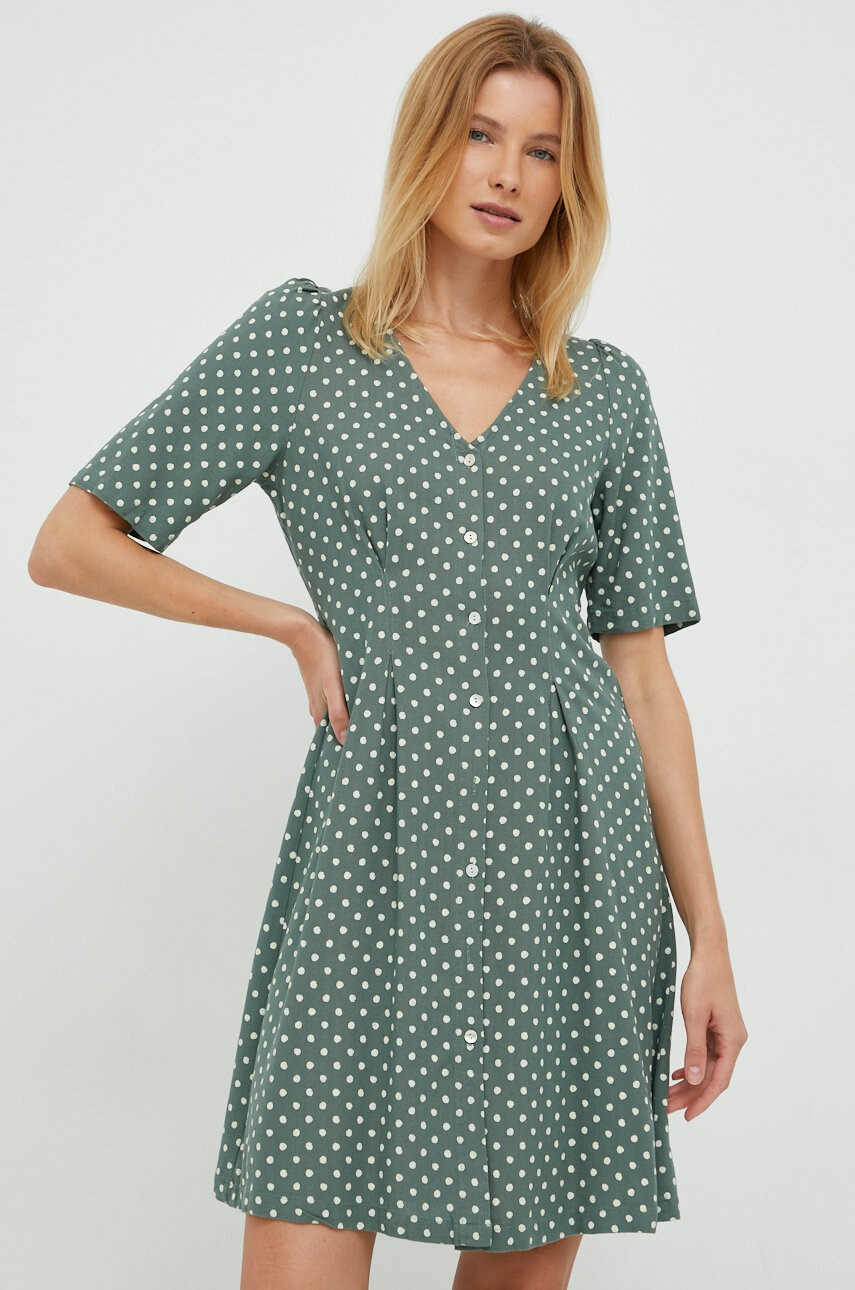 Vero Moda Рокля с лен - Pepit.bg