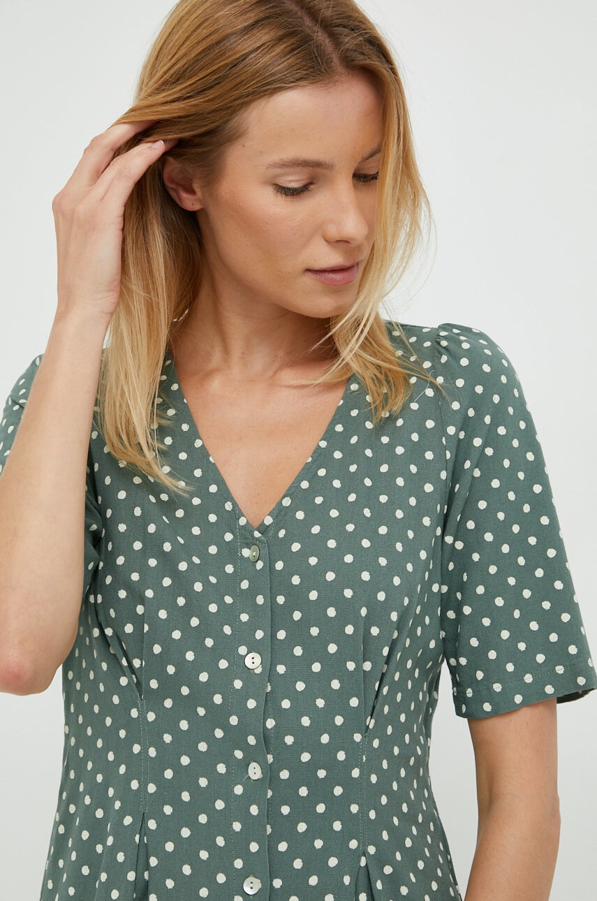 Vero Moda Рокля с лен - Pepit.bg