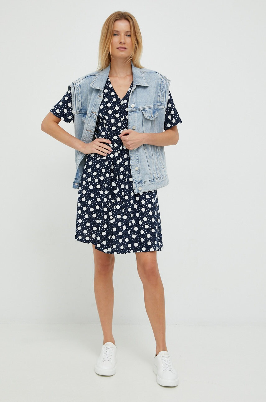 Vero Moda Рокля с лен - Pepit.bg