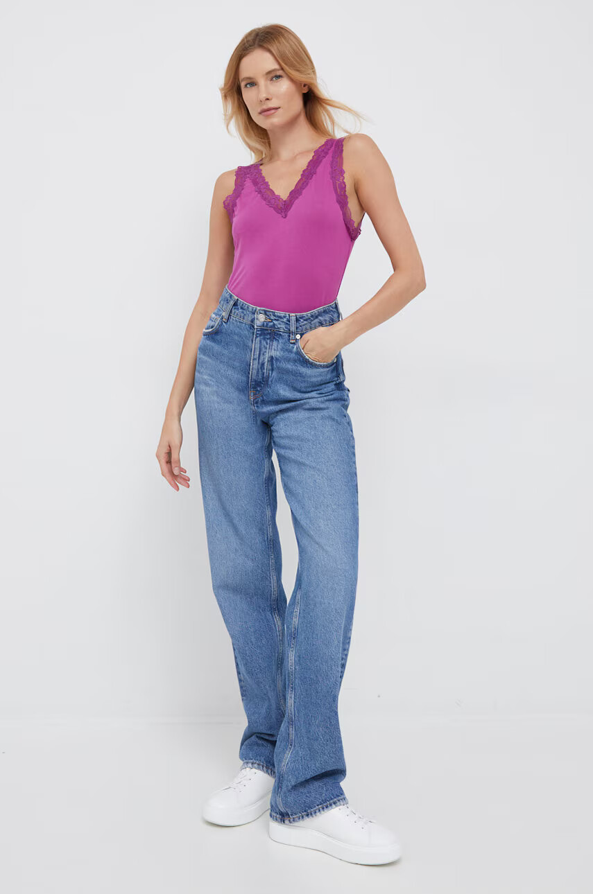 Vero Moda Топ дамски в лилаво - Pepit.bg