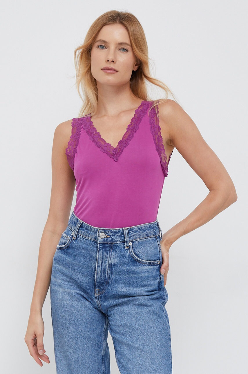 Vero Moda Топ дамски в лилаво - Pepit.bg