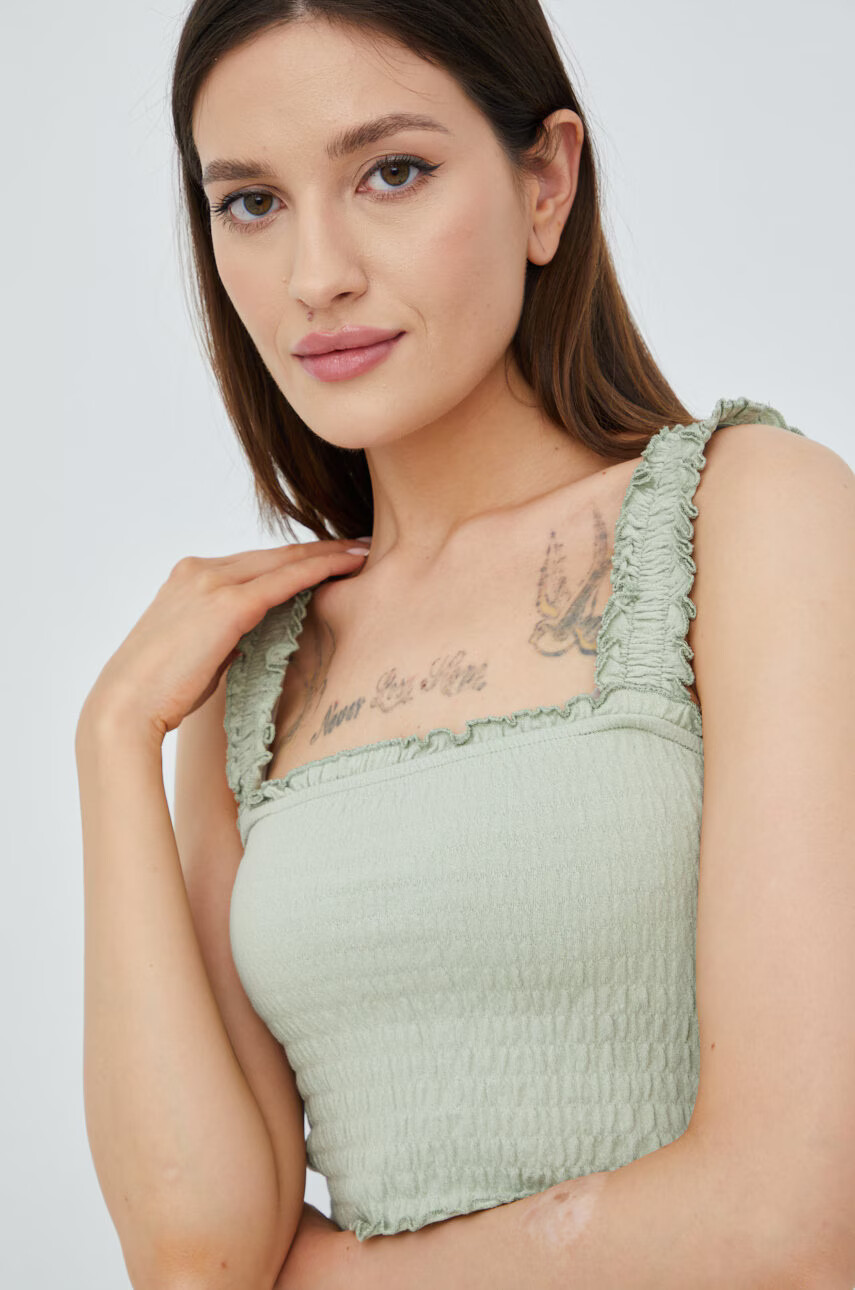Vero Moda Топ дамски в зелено - Pepit.bg