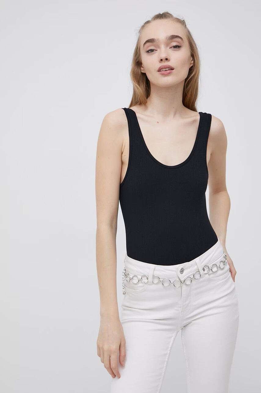 Vero Moda Топ дамски в черно - Pepit.bg
