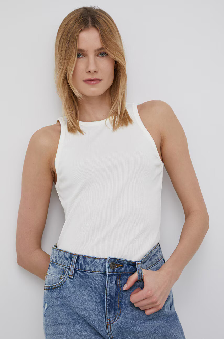 Vero Moda Топ дамски в жълто - Pepit.bg