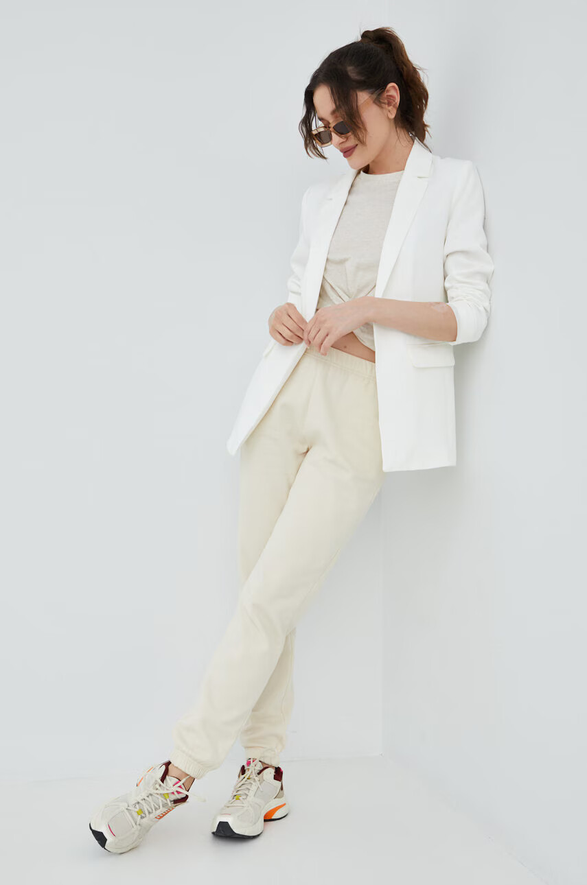 Vero Moda Топ с лен в бежово - Pepit.bg