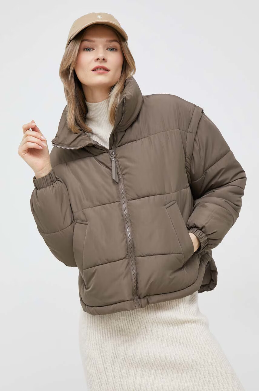 Vero Moda Яке в кафяво с преходна изолация - Pepit.bg