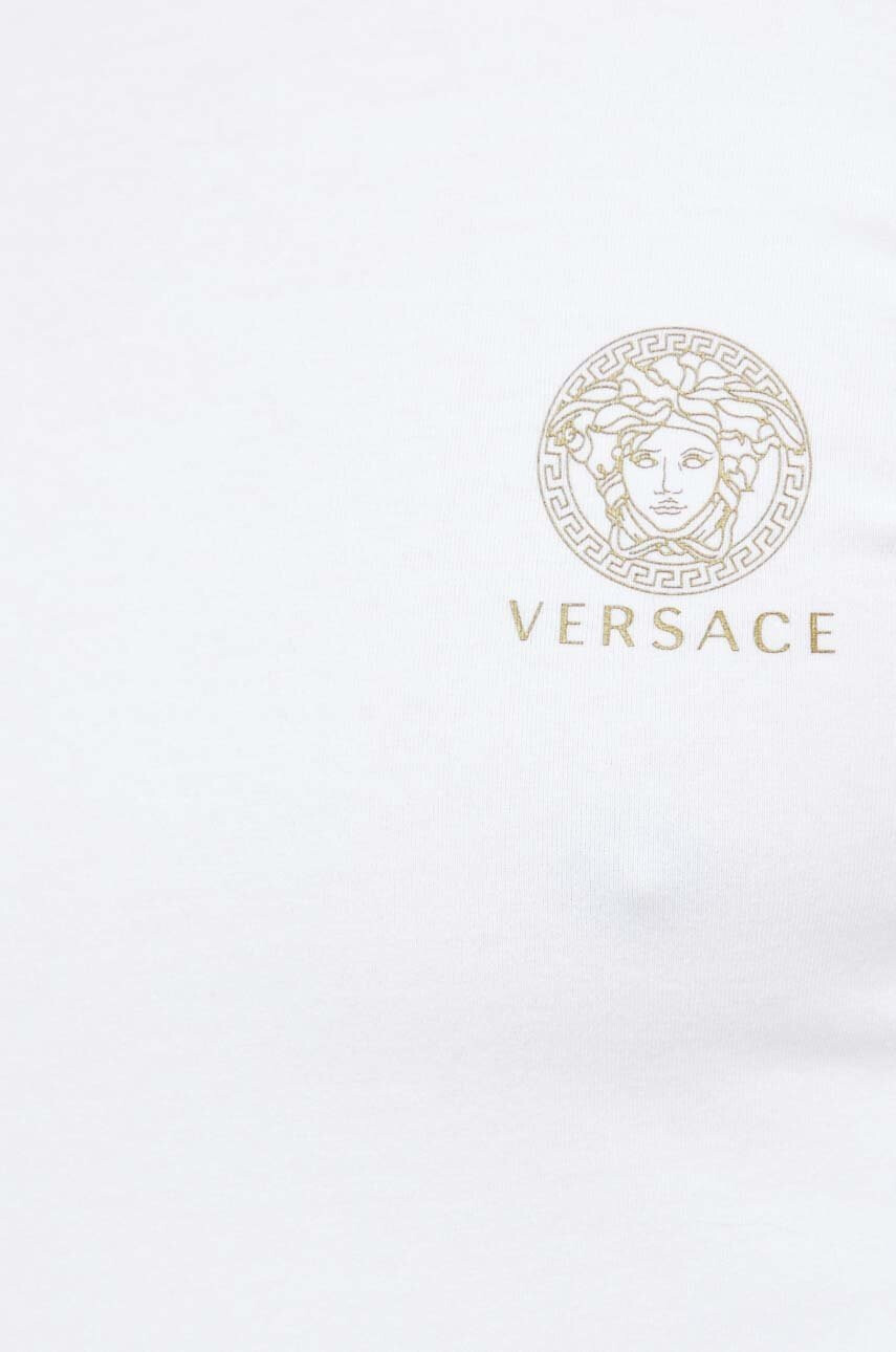 Versace Блуза с дълги ръкави в черно с принт - Pepit.bg
