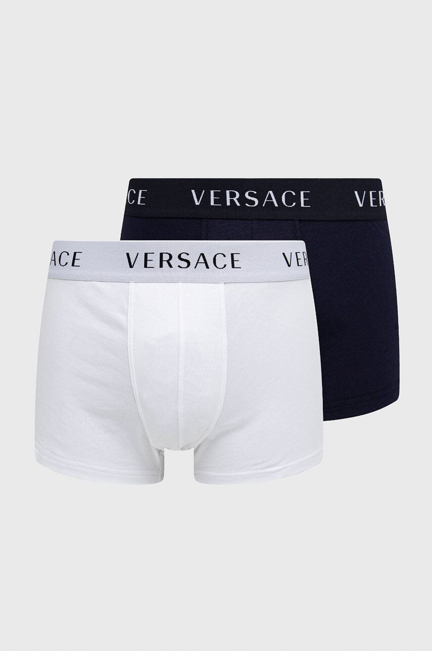 Versace Боксерки (2-pack) мъжки в бяло - Pepit.bg