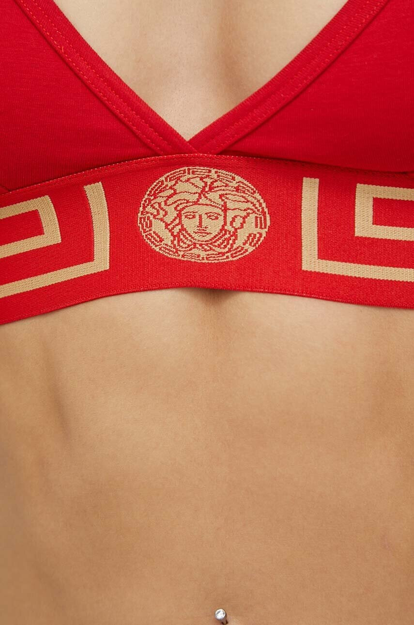 Versace Сутиен в червено с изчистен дизайн - Pepit.bg