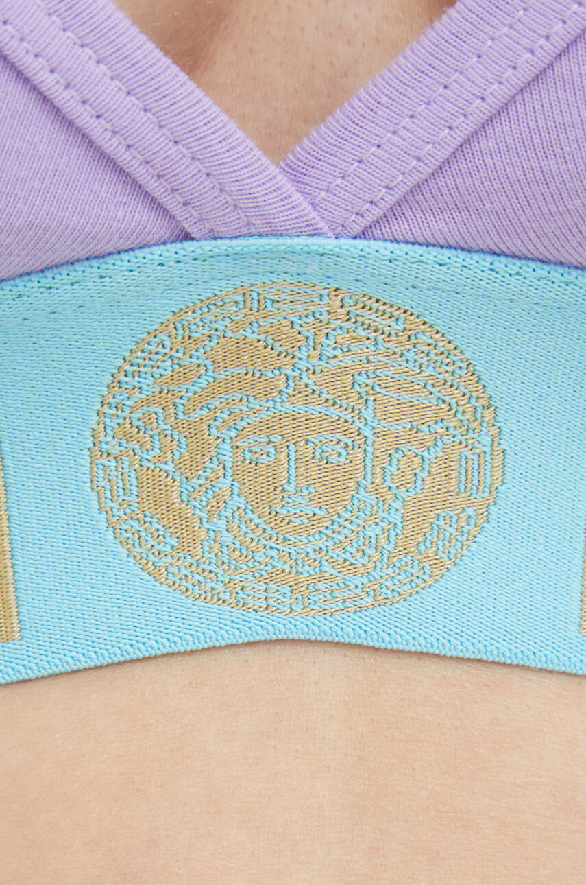 Versace Сутиен в бяло с изчистен дизайн - Pepit.bg