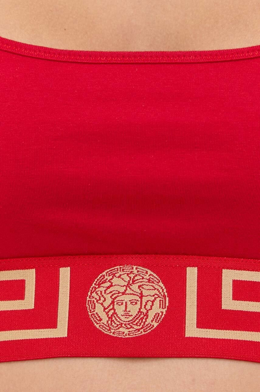 Versace Сутиен в червено с изчистен дизайн - Pepit.bg