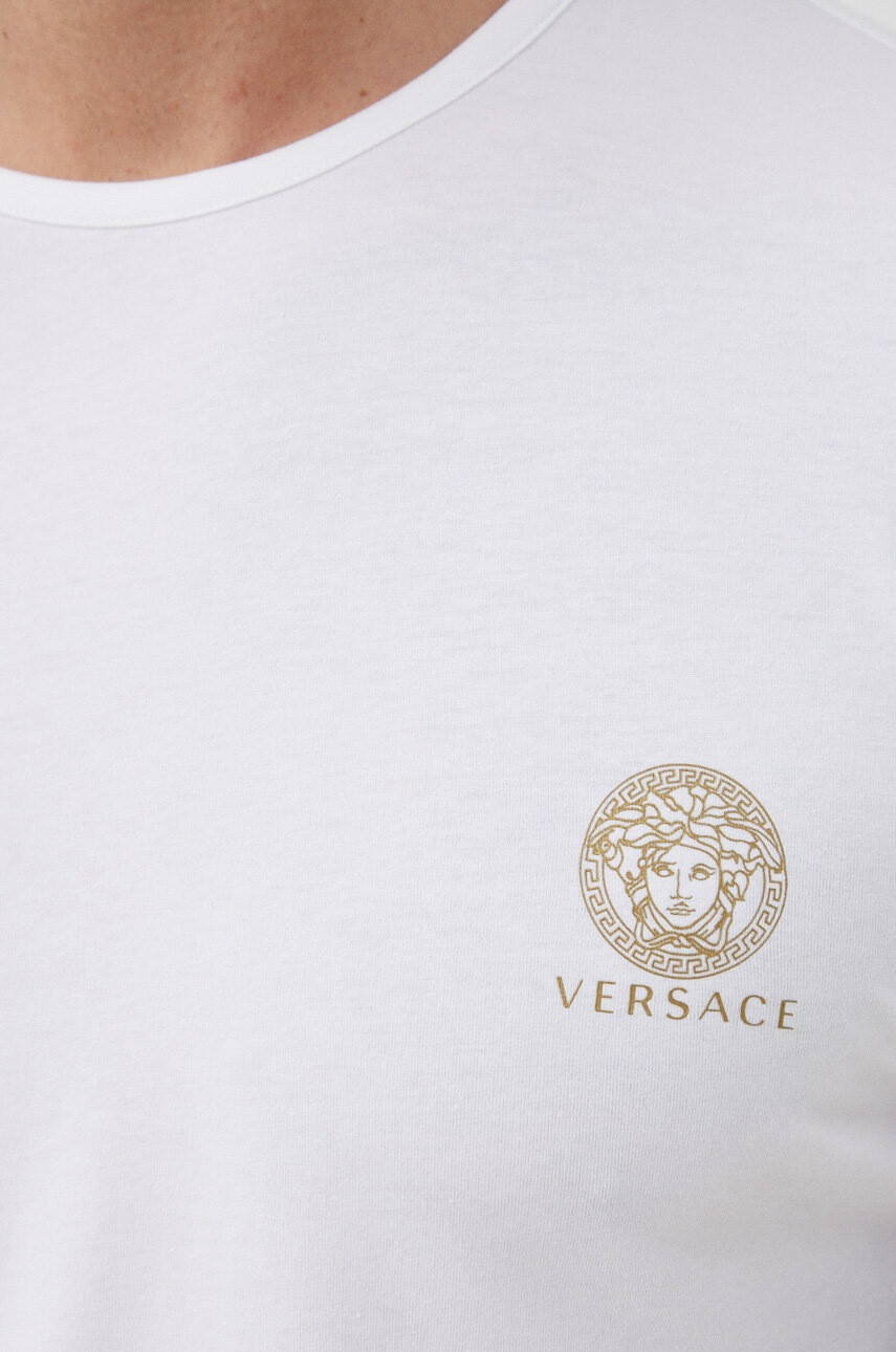 Versace Тениска в бяло с принт - Pepit.bg