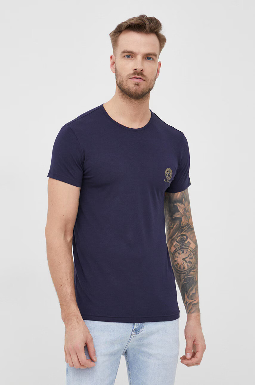Versace Тениска в бяло с принт - Pepit.bg