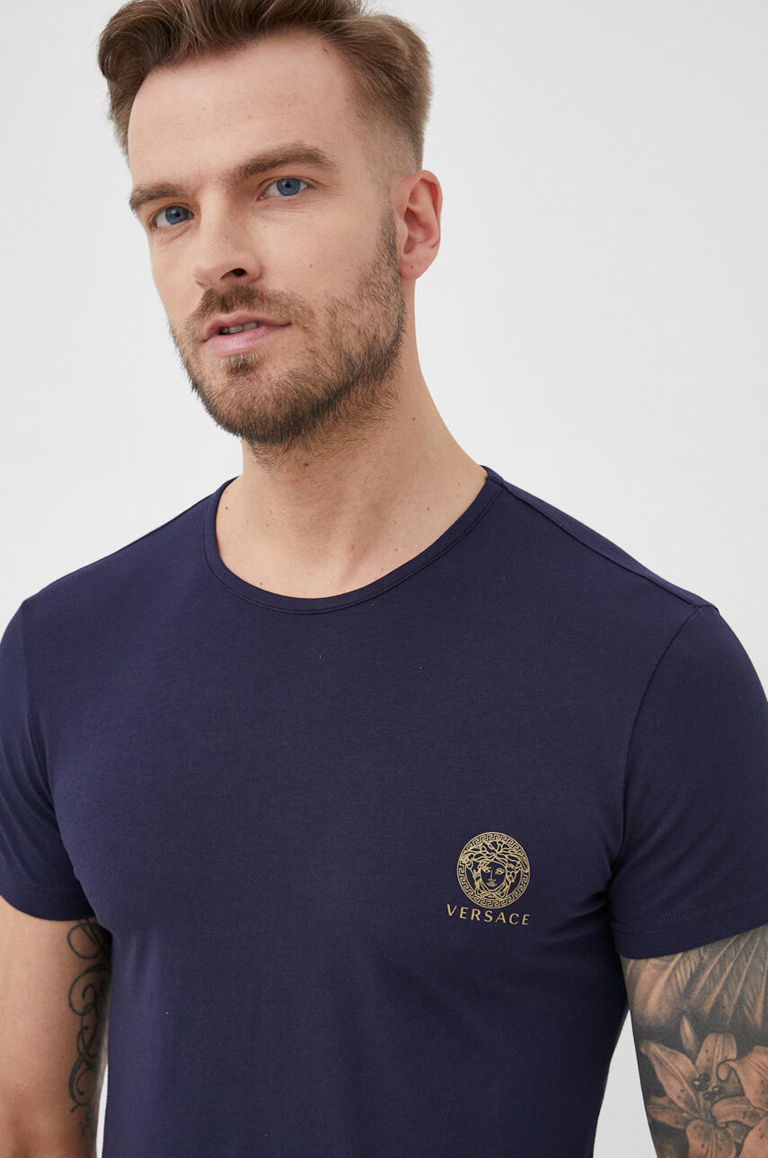 Versace Тениска в бяло с принт - Pepit.bg