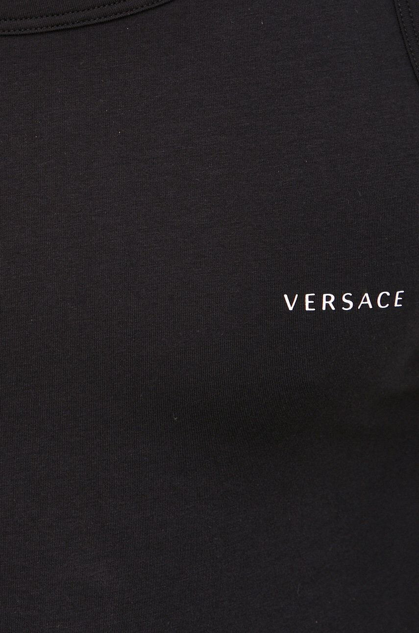 Versace Тениска мъжка в черно - Pepit.bg