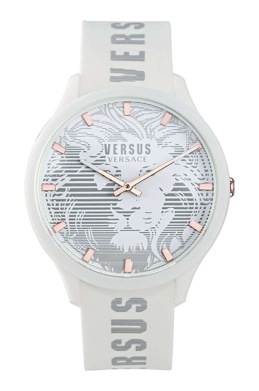 Versus Versace Часовник VSP1O0421 мъжки в бяло - Pepit.bg