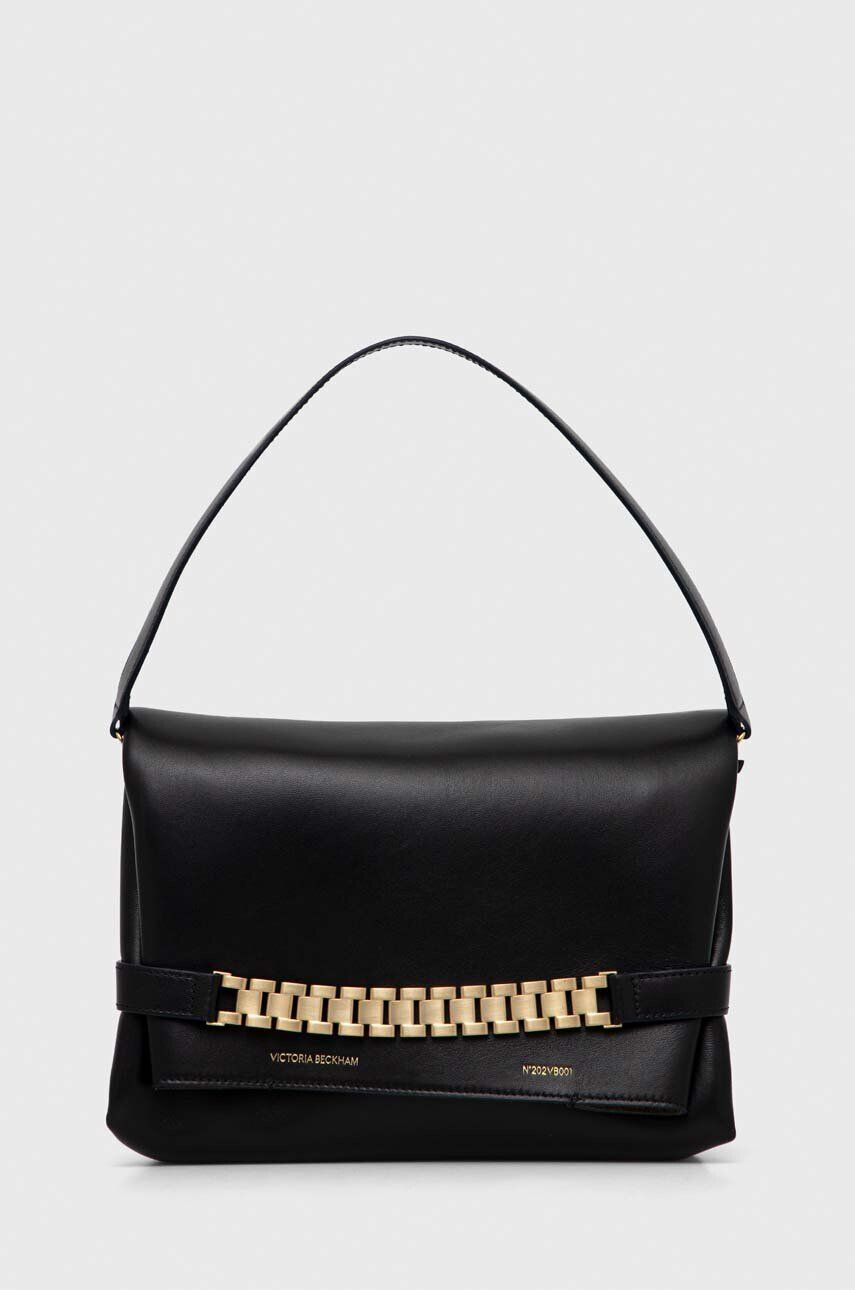 Victoria Beckham Кожен клъч Chain Pouch - Pepit.bg