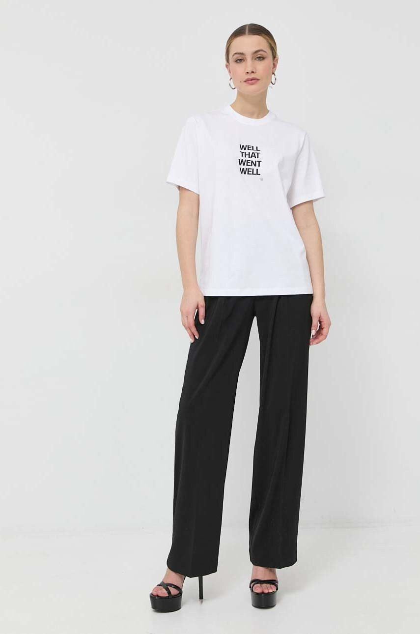 Victoria Beckham Памучна тениска - Pepit.bg