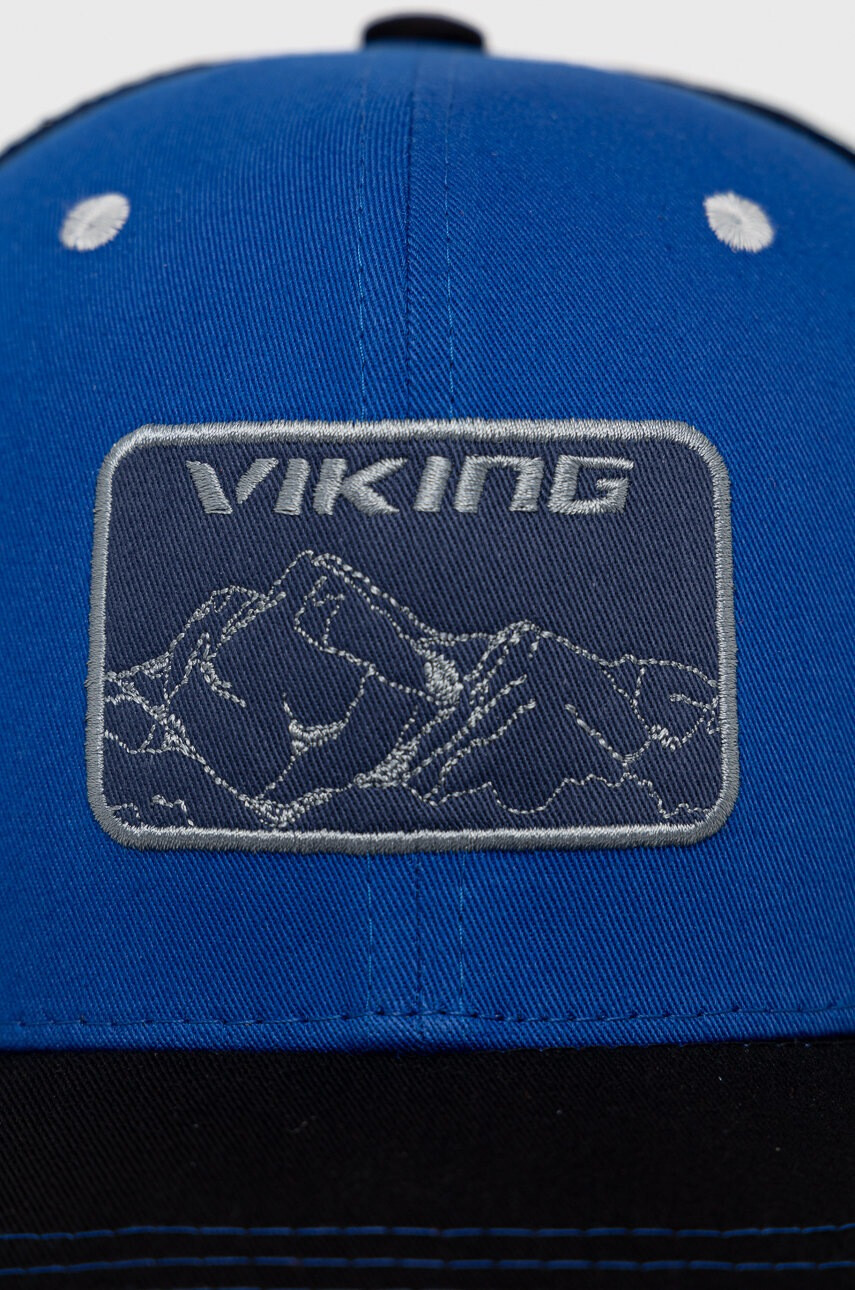 Viking Шапка с козирка Track в черно с изчистен дизайн - Pepit.bg
