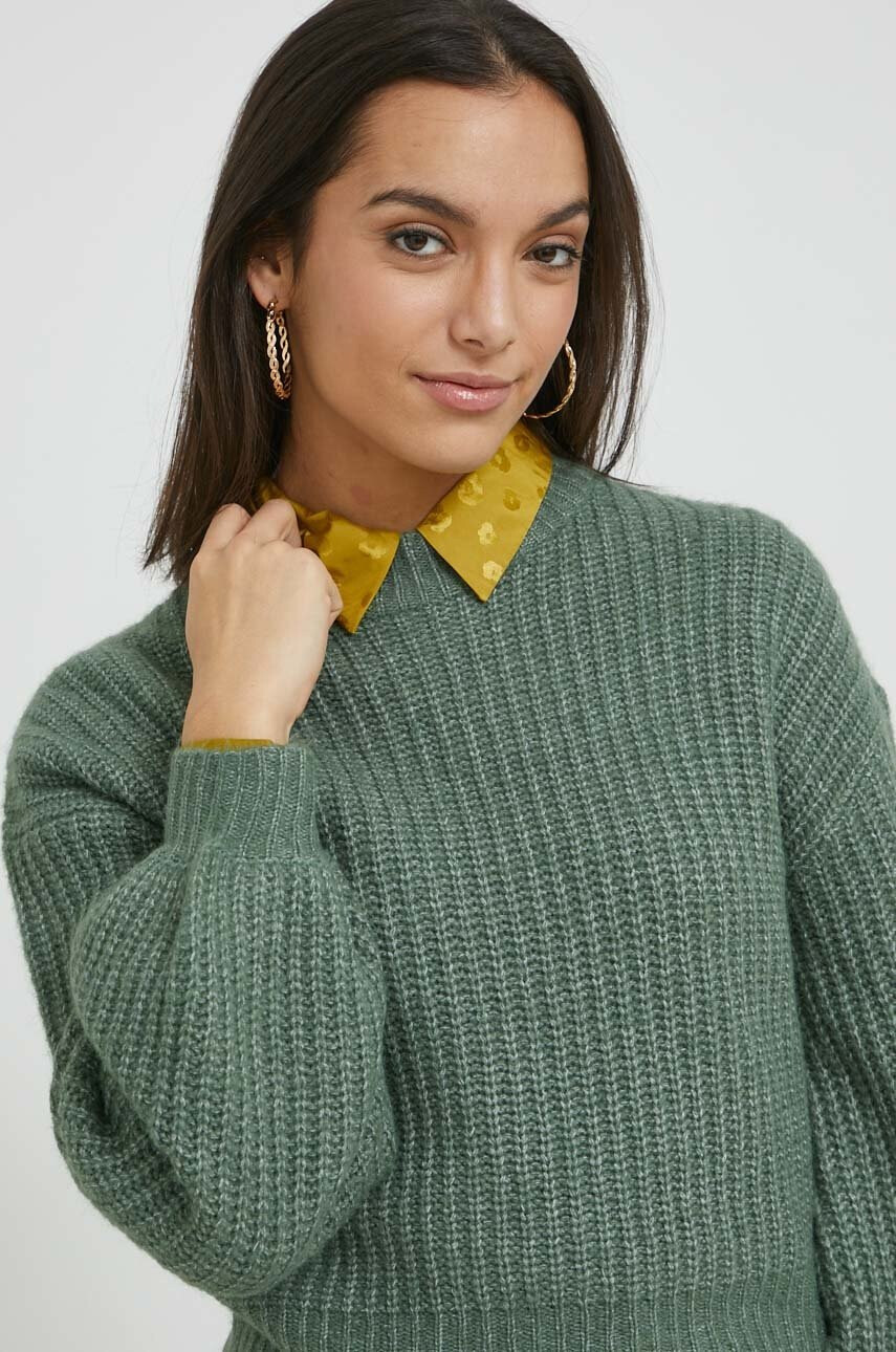 Vila Пуловер дамски в зелено - Pepit.bg