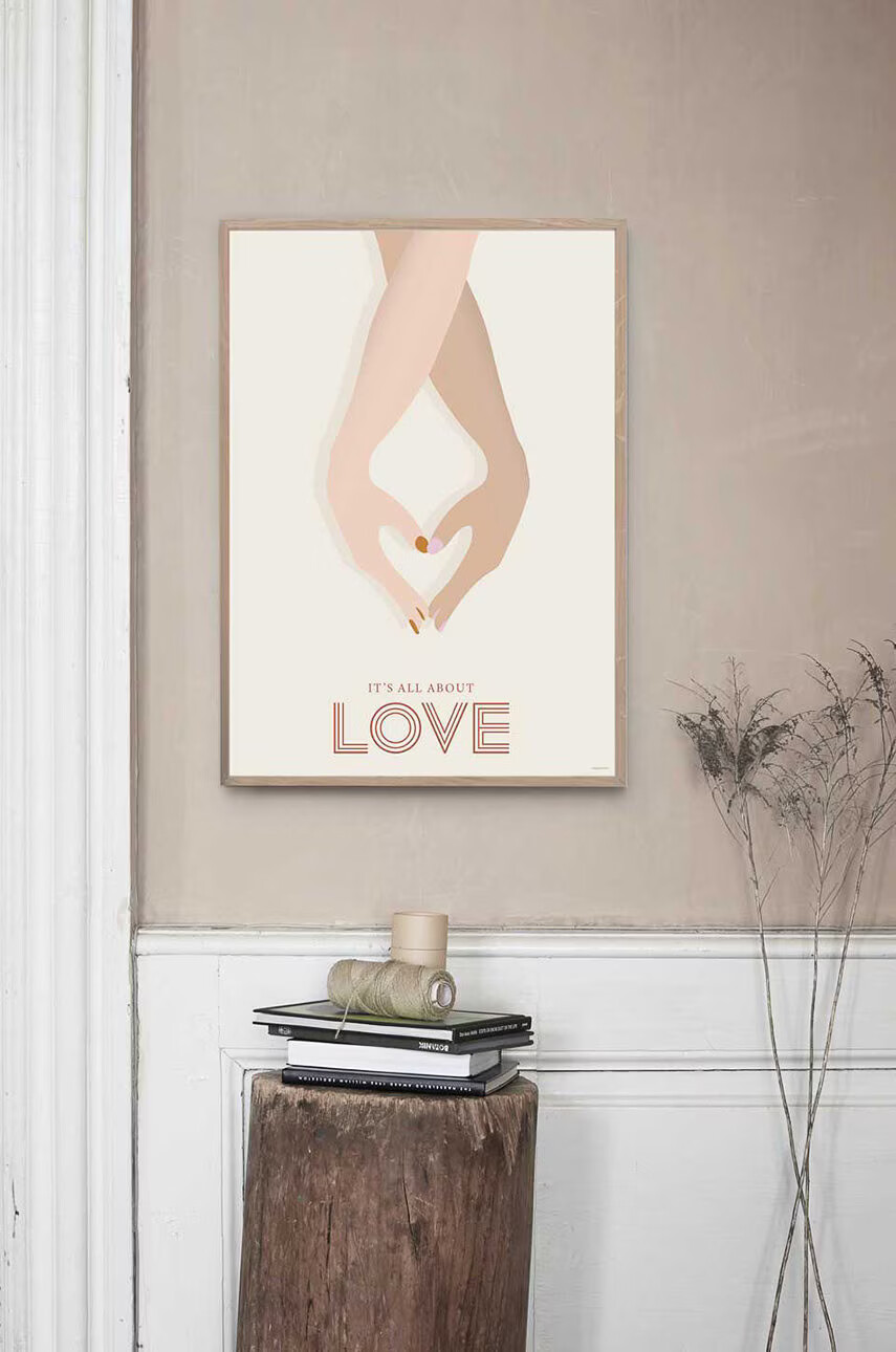 Vissevasse Постер Its All About Love 30x40 cm - Pepit.bg