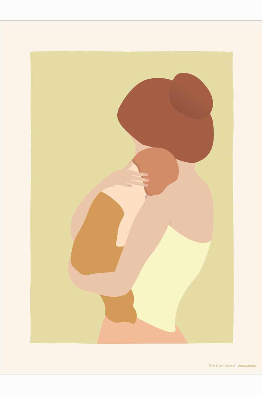 Vissevasse Постер Motherhood 30x40 cm - Pepit.bg