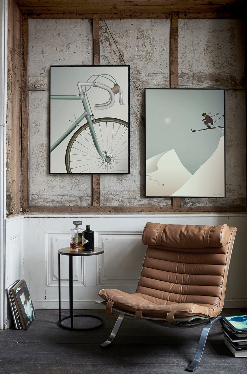 Vissevasse Постер Racing Bicycle 30x40 cm - Pepit.bg