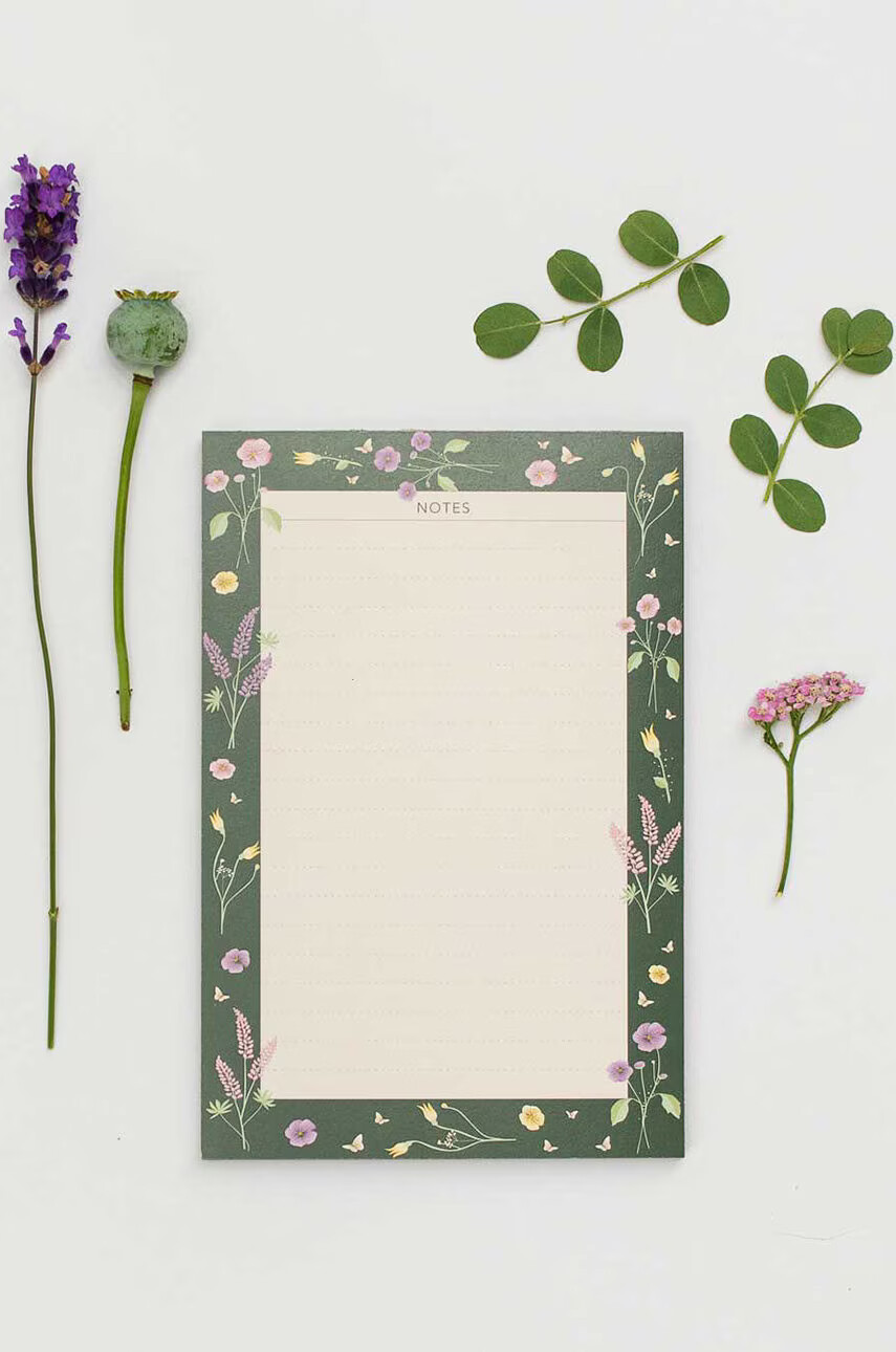 Vissevasse Тефтер Flowers Army 12x18 cm - Pepit.bg