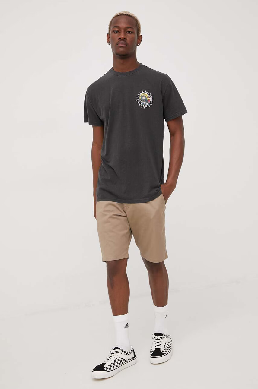 Volcom Къси панталони в бежово - Pepit.bg